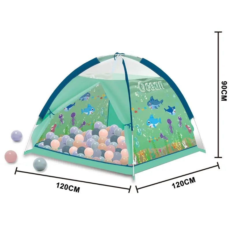 خيمة المحيط - 100 كرة